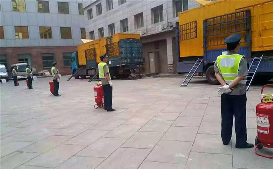 张沟镇租赁发电机案例